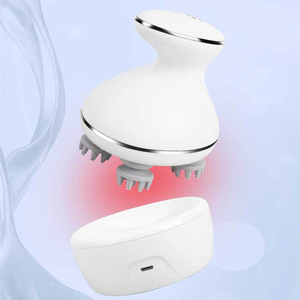 Masajeador de cabeza de Spa de 4 velocidades, luz roja, relajación, alivio del <span class=keywords><strong>dolor</strong></span>, cepillo de masaje eléctrico para el <span class=keywords><strong>cuero</strong></span> <span class=keywords><strong>cabelludo</strong></span>, masajeador de aceite para el cabello - Product Image 5