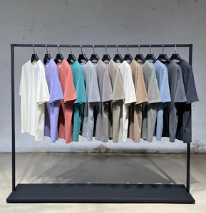เสื้อยืดผู้ชายใส่สบายสำหรับฤดูร้อน ผ้าคอตตอนหนานุ่ม ทรงโอเวอร์ไซส์ จากผู้ผลิต - Product Image 1