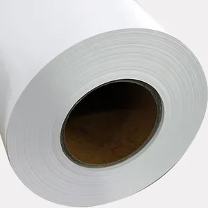 Rotolo di carta a sublimazione 40gsm/50gsm/60gsm uso di colore bianco per sublimazione su tessuto