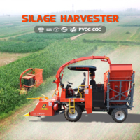 Moissonneuse-batteuse à ensilage de maïs autopropulsée 4QZ-1600 de qualité supérieure, haute efficacité, vitesse de travail rapide, petite taille, en stock