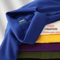 Chemises Polo pour Hommes en Gros, Chemises Polo en Coton de Haute Qualité, T-shirts Brodés Personnalisés, Uniformes de Travail, T-shirts pour Hommes, Vêtements