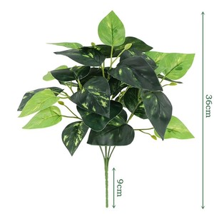 Plantes et verdure artificielles Décoration Feuilles artificielles en plastique Plante verte Petite décoration pour la maison et <span class=keywords><strong>le</strong></span> marché Nouvel An <span class=keywords><strong>chinois</strong></span> - Product Image 5
