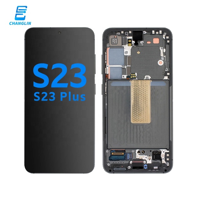 Warranty 1 Year Replacement S23+ Touch LCD Afficheur with Frame OLED AMOLED Combo for Tecno Itel S23 Plus