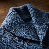 Pull en tricot personnalisé de qualité supérieure pour homme |   Esthétique Old Money |   Laine 100% Qualité Supérieure |   Logo personnalisé OEM/ODM Faible MOQ Confortable