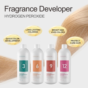 Hailu Hot New 3%6%9%12% 10 20 30 40 Vol Professional Hair Dye Oxidant Cream <strong>Color</strong> <strong>Developer</strong> for 1000Ml Low Ammonia - Product Image 4