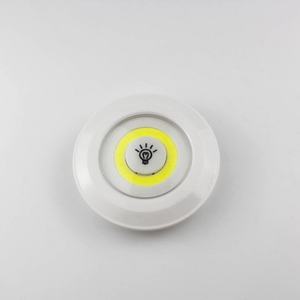 Lot de 3 lampes LED COB avec télécommande sans fil, éclairage sous armoire, fonctionnement sans fil sur piles, lumière ronde à activation tactile - Product Image 2