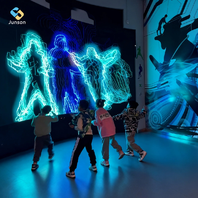 Popular Interactive Projector Wall Interactive Projection 3D Video Games for Entertainment/Education