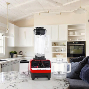 Nhiệm Vụ Nặng Nề 3 Trong 1 Tốc Độ Cao Động Cơ Lớn Jar Bộ Xử Lý Thực Phẩm Sinh Tố Nhà Sản Xuất Nhà Bếp Nhà Hàng Khách Sạn Bar Hiệu Suất Cao Công Cụ - Product Image 6