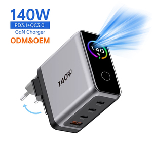 Tommox Pd Display <strong>Charger</strong> Uk 140W 100W Usb Type C Laptop Smartphone Gan <strong>Charger</strong> For Macbook Iphone 17 40W Fast <strong>Charger</strong> Display - Product Image 1