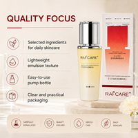 RAFCARE Losion Wajah Ringan Melembapkan dengan Ekstrak Lavender, Mawar, dan Ginseng, serta Asam Hialuronat untuk Hidrasi Harian