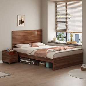 Marco <span class=keywords><strong>de</strong></span> <span class=keywords><strong>cama</strong></span> madre <span class=keywords><strong>de</strong></span> madera negra a rayas <span class=keywords><strong>de</strong></span> estilo europeo <span class=keywords><strong>de</strong></span> gran tamaño al por mayor <span class=keywords><strong>cama</strong></span> <span class=keywords><strong>de</strong></span> <span class=keywords><strong>arrastre</strong></span> <span class=keywords><strong>de</strong></span> tamaño pequeño diseño <span class=keywords><strong>de</strong></span> litera doble King moderna - Product Image 2