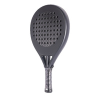 Raquette de paddle en fibre de carbone avec face en EVA et noyau en mousse à mémoire de forme, forme diamant personnalisée, vente d'usine 12K 18K