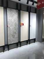 Présentoirs modernes personnalisés pour carreaux de céramique, granit et marbre, avec logo couleur sur mesure, lavables et modulables (DIY)