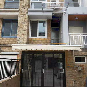 Toldo Retráctil para Patio, Cubierta de <span class=keywords><strong>Terraza</strong></span> Exterior <span class=keywords><strong>con</strong></span> Toldo de Aleación de Aluminio, Toldo Retráctil Eléctrico - Product Image 3