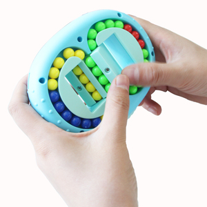 ของเล่นเพื่อการศึกษาสำหรับเด็กลูกบอลสองด้านของเล่นเพื่อการเรียนรู้ที่สวมนิ้วของเล่นป้องกันความเครียดจากถั่ว - Product Image 6