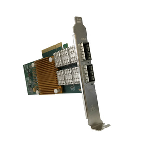 <span class=keywords><strong>Carte</strong></span> Lan QSFP fibre optique PCI-E X8 40Gbps 2 ports avec adaptateur Ethernet à puce Intel X710 - Product Image 5
