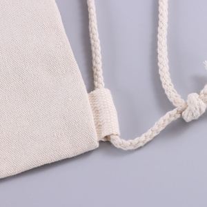 High Grade Quality Cotton Canvas Gym Sports Bag <b>Backpack</b> With Custom Logo Durable Cotton <b>Drawstring</b> <b>Backpack</b> Bag - Product Image 5