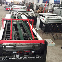 Ligne de production de conduit d'air automatique MYT, rectangulaire, HVAC, fabricant de 5 conduits de Ventilation