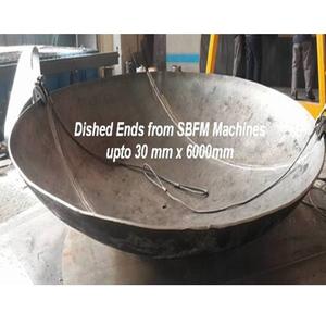 Fonds de plat en acier inoxydable hydrauliques avec manipulateur automatique à commande motorisée et services d'usinage - Product Image 1