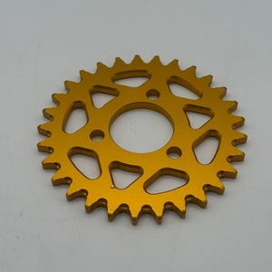 CNC 420 29T Aluminum Alloy <b>Sandblasted</b> Anodized Motorcycle Sprocket - Product Image 3