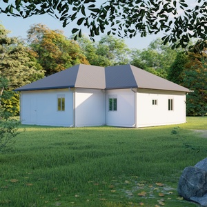 Maison préfabriquée à structure en panneaux sandwich à assemblage rapide, maison modulaire moderne, mini-maison isolée haute performance, salon extérieur - Product Image 3