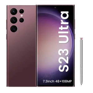 최고의 판매 스마트 폰 s23 울트라 16GB + 1TB 버전 듀얼 SIM 나노 원래 잠금 해제 핸드폰 7.2 인치 모바일