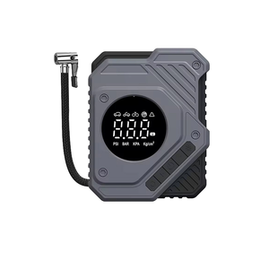 최신 ABS 소재 유선 컴프레서 차량용 가젯 대형 디지털 화면 150psi 펌프 필수 타이어 인플레이터 모든 차량용 - Product Image 5