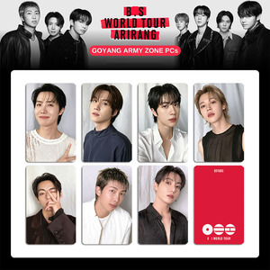 7 unidades/juego, Kpop, Jungkook, V, Jin, <span class=keywords><strong>Suga</strong></span>, 2026, Goyang, Arirang World Tour, photocards de la zona para fans, J-Hope, RM, <span class=keywords><strong>Jimin</strong></span>, tarjetas lomo de selfis, regalo para fans - Product Image 2