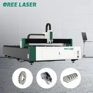 Oree Máy Cắt Laser Bằng Sợi Quang 2kw Máy Cắt Khắc Laser CNC 1530 3kw Có Chứng Nhận CE