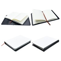 Carnets en cuir vierges de sublimation de haute qualité, format A5, pour la vente en gros et la personnalisation