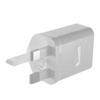 Chargeur mural certifié norme britannique 40W PD QC3.0 avec deux ports USB-C 20W, protection OTP électrique, charge rapide