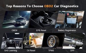 2024 Humzor H100 पेशेवर स्कैनर के लिए नए सभी सिस्टम निदान के लिए X3 मॉडल सहित सभी सिस्टम निदान - Product Image 2