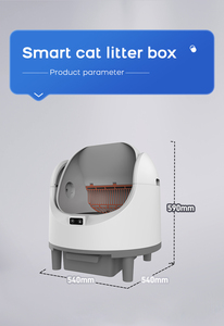 Lettiera Automatica Intelligente OEM Facile da Pulire per Gatti Maine Coon, Toilette per Gatti Autopulente con Wi-Fi - Product Image 6