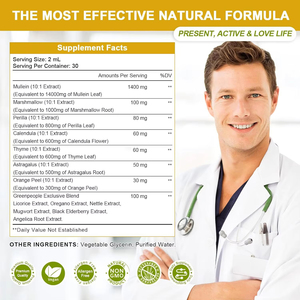WELLBODY OEM Private Label <span class=keywords><strong>Mullein</strong></span> Extracto de hoja Gotas Líquido de absorción rápida <span class=keywords><strong>Mullein</strong></span> Drop - Product Image 2