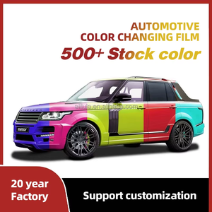 <span class=keywords><strong>Film</strong></span> de protection pour peinture automobile, couleur PPF, couleur cristal kaki, Milan, PPF, changement de couleur - Product Image 4