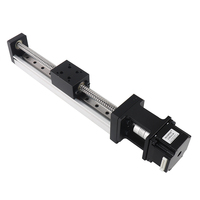 Hanpose HPV5 Motor panduan gerak linier, perjalanan efektif 300mm v-slot z-axis Kit Router Reprap Nema17 modul Motor
