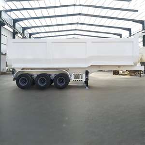 Semirremolque Volquete Trasero en Forma de U de Acero de 3 Ejes y 30-80 Toneladas en Venta - Product Image 6