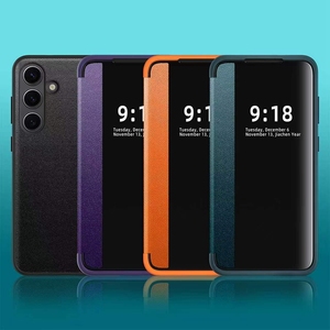 Nueva Funda Inteligente con Función de Activación/Suspensión Automática para Samsung <span class=keywords><strong>Note</strong></span> 10 <span class=keywords><strong>20</strong></span> S24 S25 <span class=keywords><strong>Ultra</strong></span>, Funda de Cuero con Soporte - Product Image 1