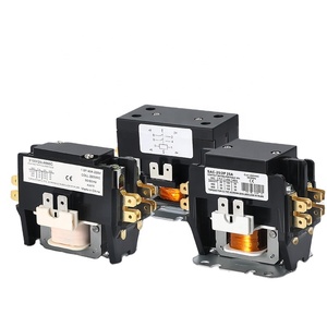 Contattore motore HVAC 120VAC 40 AMP bobina 2 poli sistema HVAC argento contatto aria condizionata contattore - Product Image 4