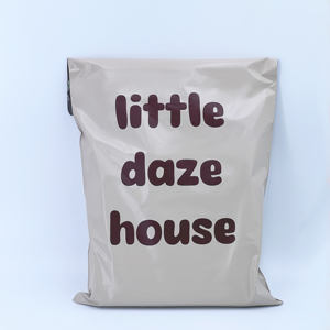 Pochette d'expédition en polyéthylène recyclable avec logo imprimé personnalisé, sac express, emballage pour chaussures, vêtements, enveloppe, pochette - Product Image 1