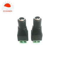 Connecteur de bornes à vis étanche DC5521 femelle pour bande de connexion