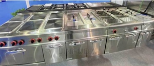 Grande Free Standing 8 fornelli <span class=keywords><strong>cucina</strong></span> <span class=keywords><strong>a</strong></span> <span class=keywords><strong>Gas</strong></span> gamma di sicurezza <span class=keywords><strong>macchina</strong></span> da <span class=keywords><strong>cucina</strong></span> con 2 forno <span class=keywords><strong>a</strong></span> <span class=keywords><strong>Gas</strong></span> commerciale - Product Image 6