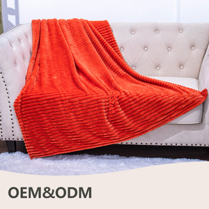 110v-240v Home Soft Striped Flannel Electric Heating Heated Electrical Blanket for <strong>Bed</strong> <strong>Warmer</strong> Winter - Product Image 1