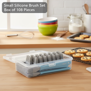 Piccola spazzola in Silicone Set scatola di 108 pezzi - Product Image 3