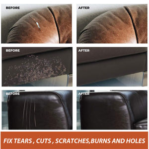 Rayhong Réparations à peindre Remplissage Surface en <span class=keywords><strong>cuir</strong></span> endommagée Réparation des fissures Trous Coupe les rayures Crème de remplissage Kit de réparation pour siège de voiture - Product Image 3