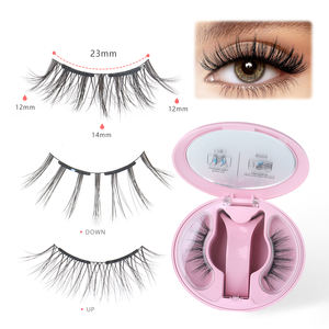 Pestañas Magnéticas 3D Reutilizables de Etiqueta Privada al por Mayor, Pestañas Postizas Magnéticas Naturales y Suaves con Aplicador - Product Image 2