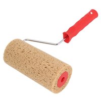 Rouleau de peinture en mousse à motif éponge pour la peinture murale - Qualité industrielle et DIY, personnalisable OEM
