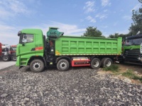 Nouveau Camion Benne Shacman 8x4 à Conduite à Gauche Diesel Euro 3 10 Roues Capacité 21-30T pour l'Ingénierie Minière