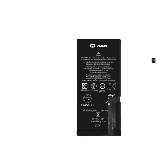 TLIDA G025J-B 3080mAh Battery for Google Pixel 4A Phone in Stock