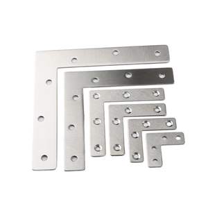 Connecteur à angle plat en T, fixation personnalisée en acier inoxydable, support de réparation de meubles - Product Image 2